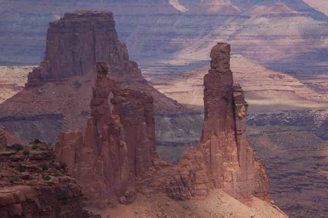 Washboard Woman at Mesa Arch